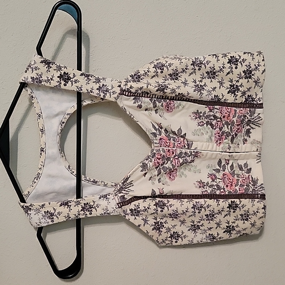Floral crop top
